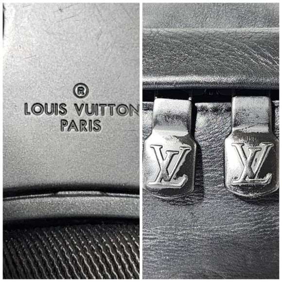 SOLD***Authentic LOUIS VUITTON Monogram Shadow Leather Discovery Bum/Waist Bag - Picture 13 of 15